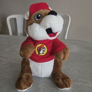 Buc-ee's Red Shirt Beaver Plush